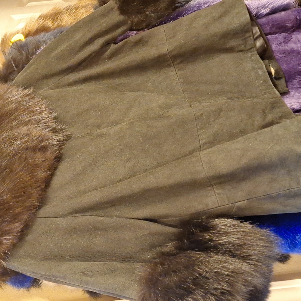 Black Suade Jacket - image 4